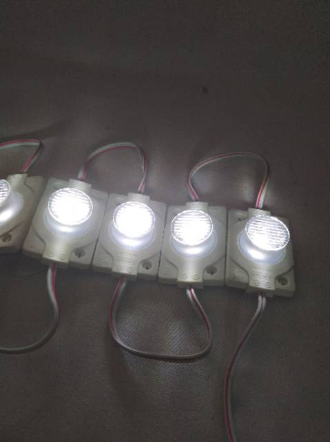 Lampu Led modul strip bulat tempel variasi backlight 12v