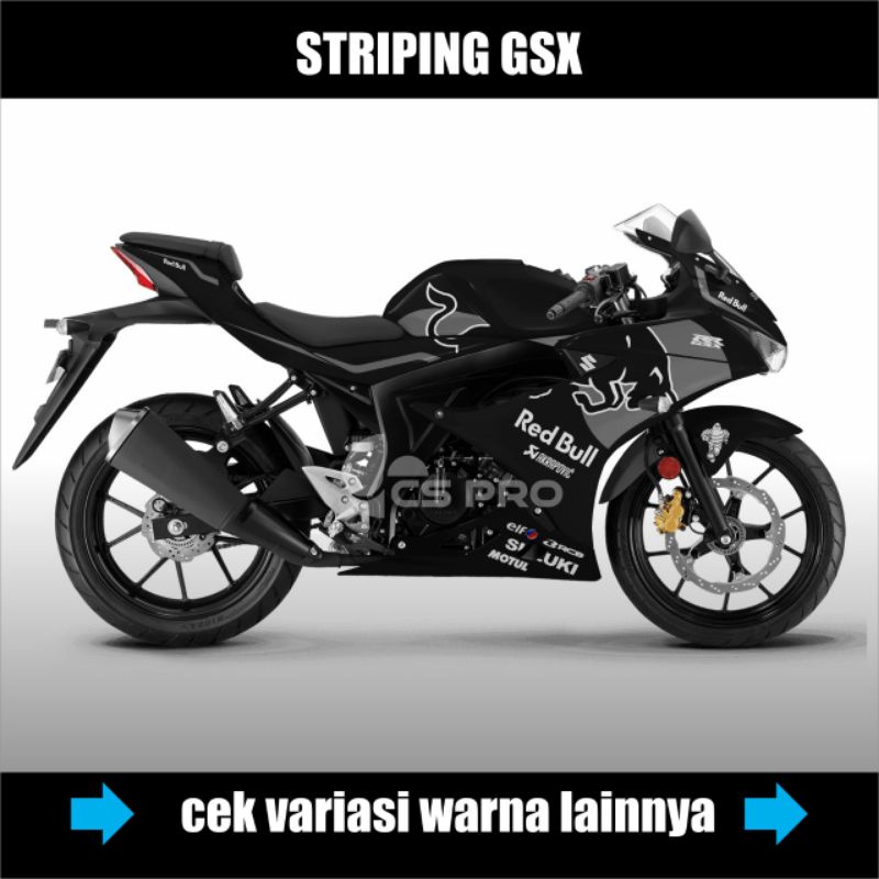 DECAL STRIPING MOTOR GSX R 150 / DECAL STIKER SEMI FULL SUZUKI GSX R150 / STIKER DECAL STOCK GSX 150