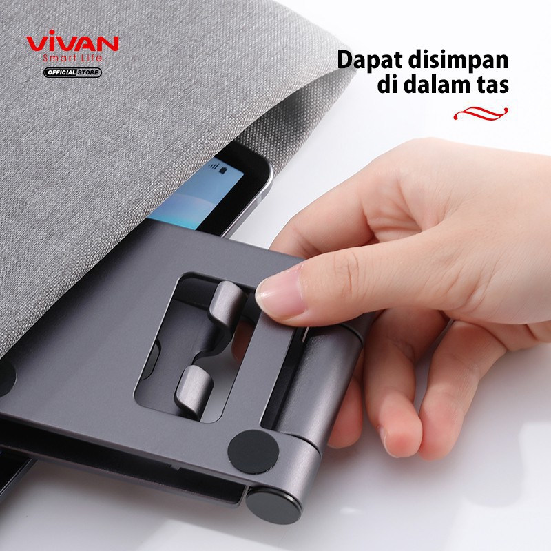 Holder Universal VIVAN VH01 Stent Smartphone Tablet - Garansi Resmi 1 Tahun