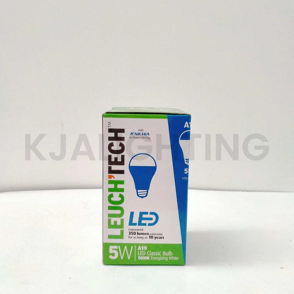 LAMPU BOHLAM LEUCHTECH LED 5W PUTIH 5 WATT