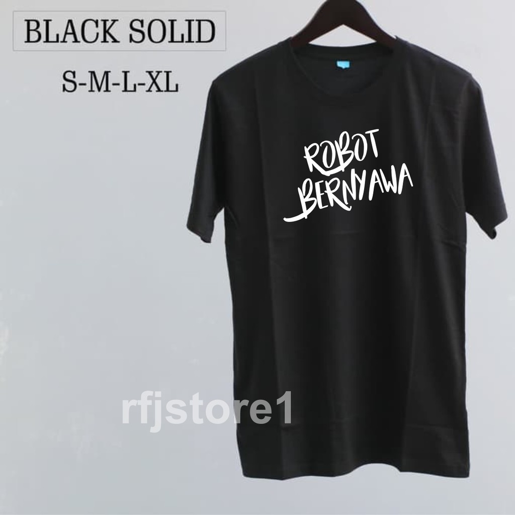 MURAH KAOS ROBOT BERNYAWA IWAN FALZ UNISEX COMBED 30S