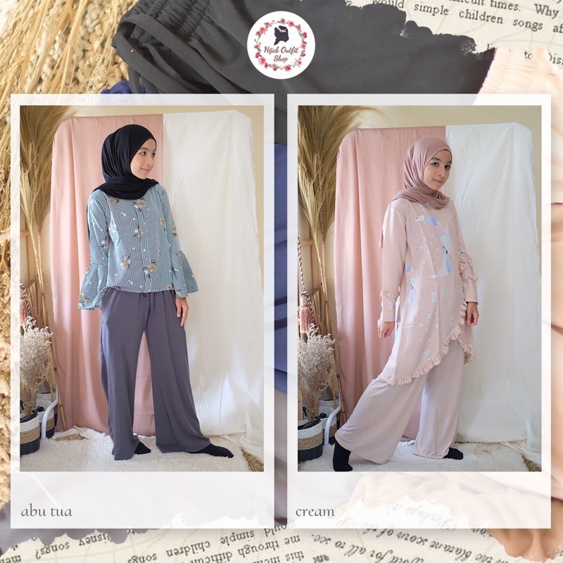 Nura Cullote / celana kulot / kulot jersey