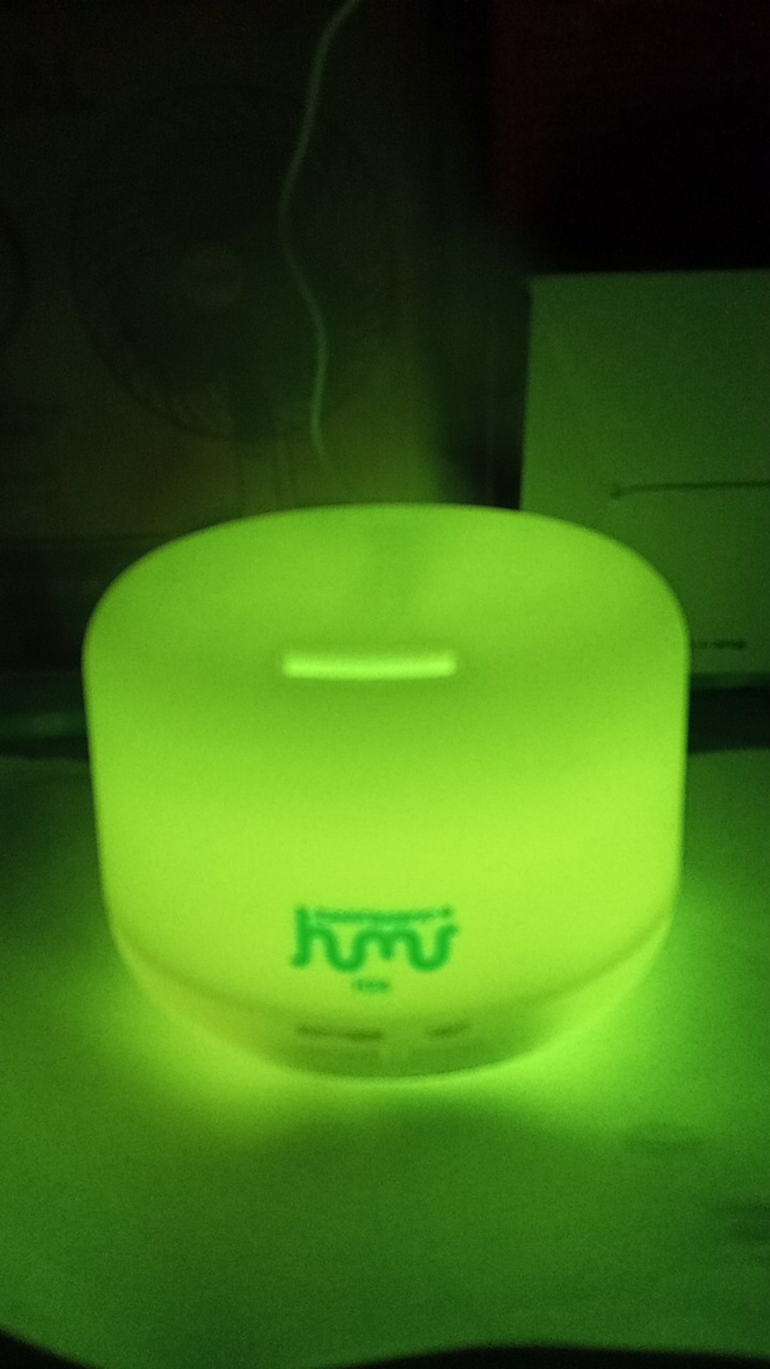 Humidifier Ultrasonic Humi H24 Diffuser Aromatheraphy 7 Led Color With Remote Control 300ml