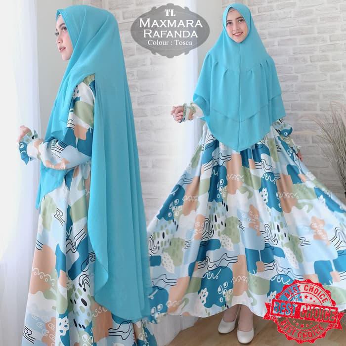 Baju Busana Muslim Wanita Gamis Syarii Maxmara Rafanda Tosca Terbaru