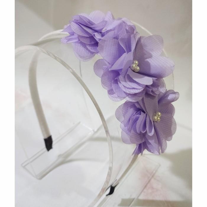 Bando Bunga Putih Bando Anak Bando Korea Bando Pengantin