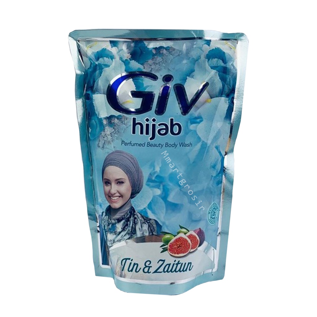 Giv / perfumed beauyt wash / sabun cair / 450ml / Tin dan zaitun