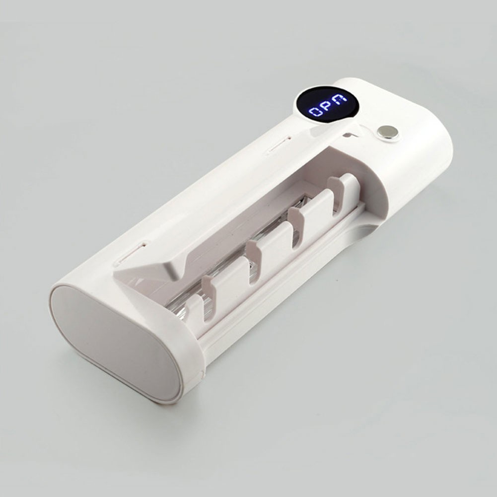 Tempat Sikat Gigi Steril / Rak Sikat Gigi Steril / UV Wall Mounted Toothbrush Holder Sterilizer