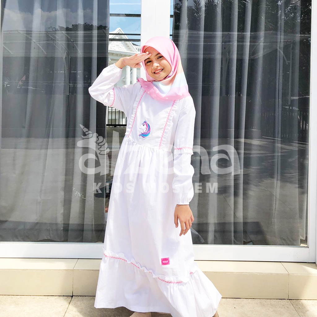 ALZENA // dress anak perempuan arafah By alzena kids moslem