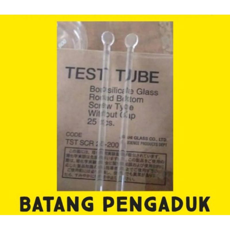 BATANG PENGADUK KACA 20CM