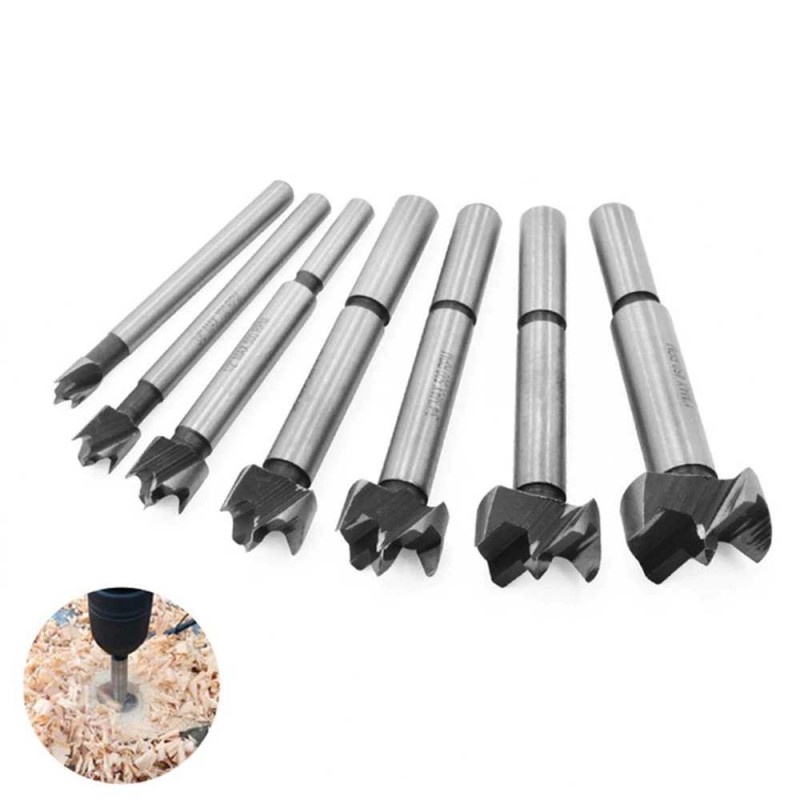 Mata Bor Pelubang Kayu Wood Forstner Drill Bit Carbon Steel Perkakas