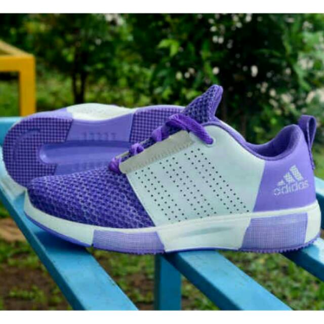 Sepatu Kets Wanita Madoru Premium import, violet/white sepatu kets wanita