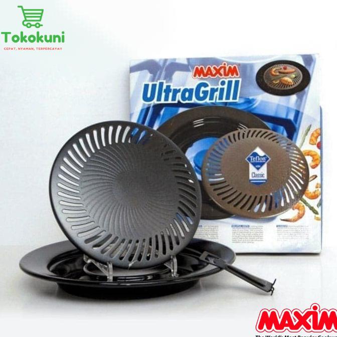 $+$+$+$+] Maxim Ultra Grill 25 cm | Wajan Panggangan BBQ Maspion 25cm