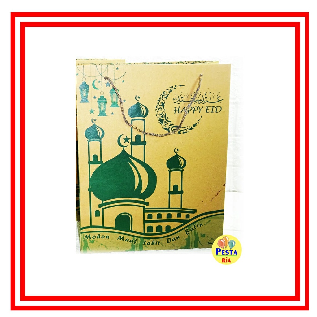 

Murah!! (1Biji) Paperbag Idul Fitri, Paperbag Kertas Idul Fitri, Tas Parcel Lebaran Idul Fitri