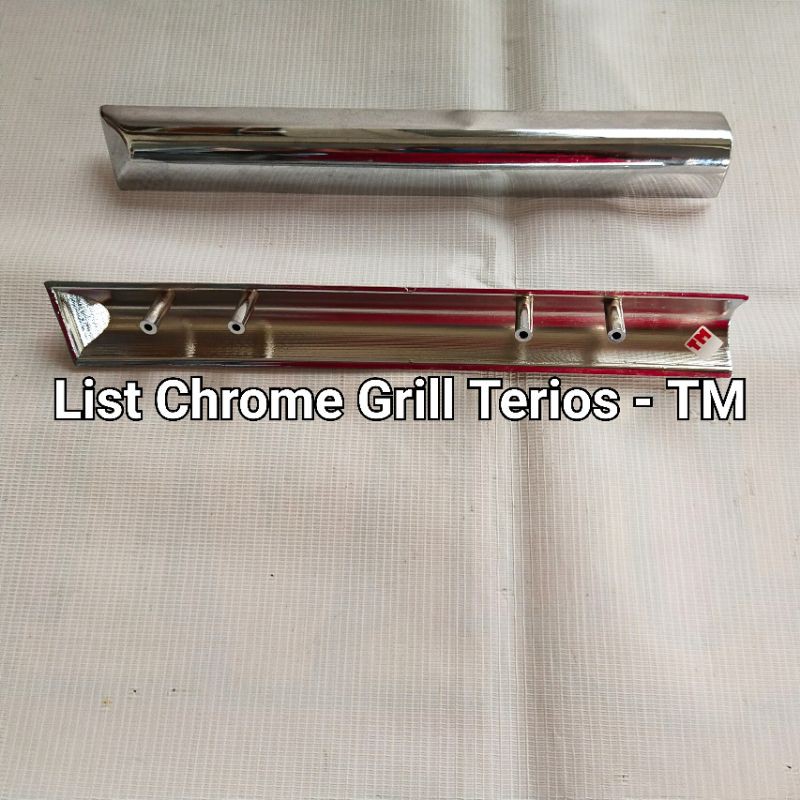 List Grill Rush Terios 2009 2013 Chrome Lis Grill Krom Toyota Rush Daihatsu Terios
