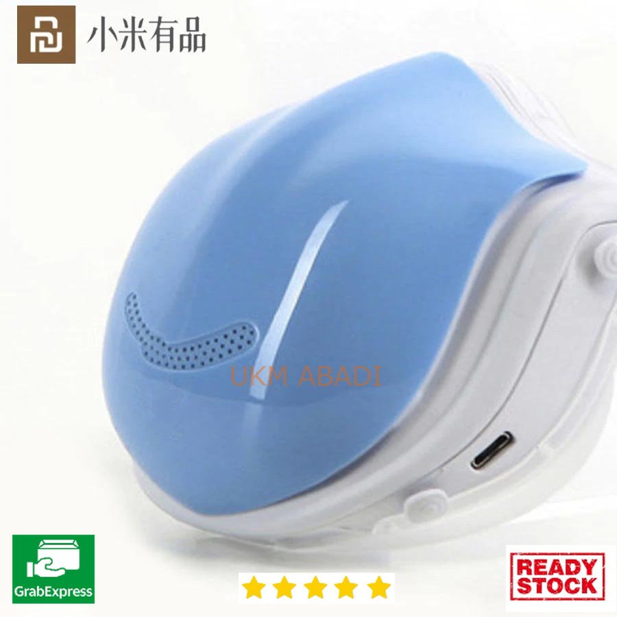 Masker Fan Kipas Udara Electric Mask Respirator HEPA Filter USB Q5 Pro