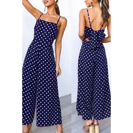 jumpsuit polka