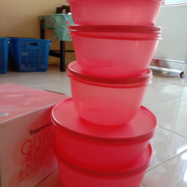 Guava bowl collection Tupperware