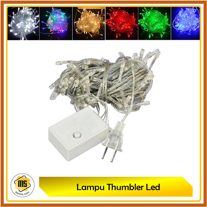 Lampu Natal Thumblr Led 10 Meter