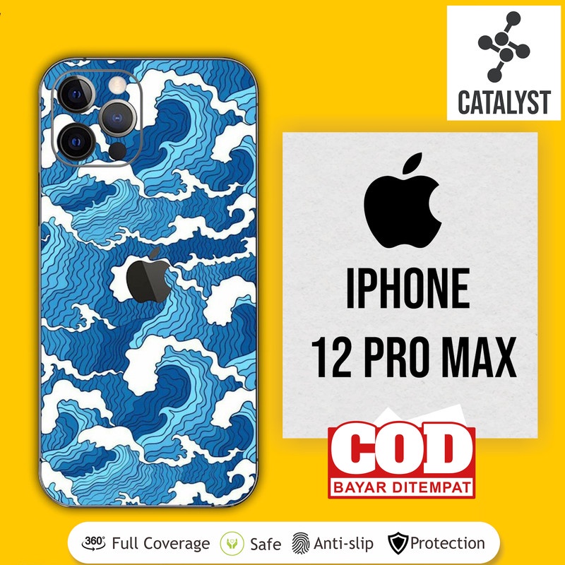 (Buy 1 Get 2) Garskin Skin IPHONE 12 PRO MAX KODE - K3425 Bisa Custom - Sticker Case