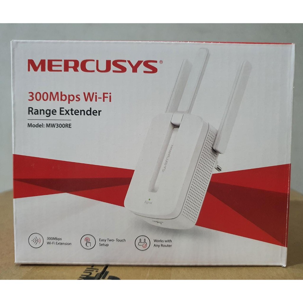 Mercusys MW300RE 300Mbps MW 300RE - White | Adapter | Networking