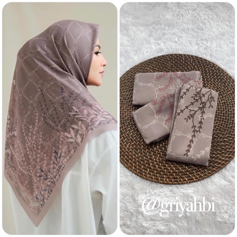 251- 300  Hijab segiempat voal motif-270