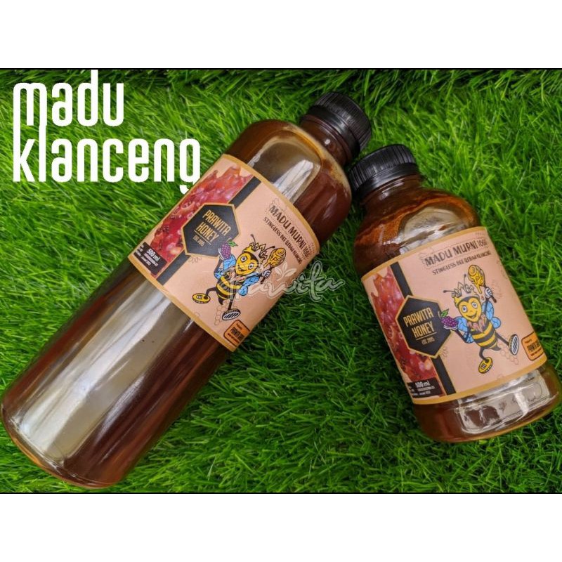 

Madu klanceng 100% murni ukuran 250 ml