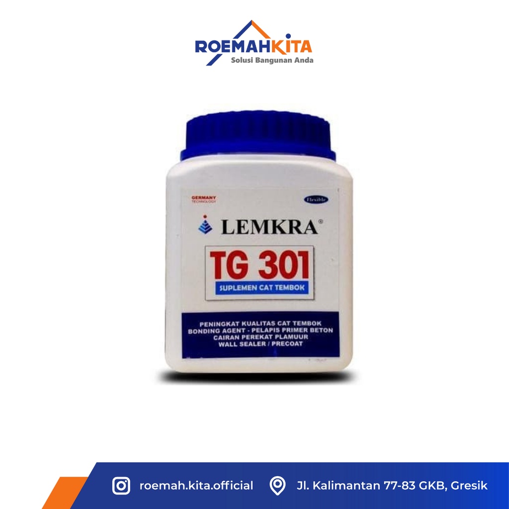 LEMKRA TG 301 LEMKRA ADHESIVE 1 LITER | Pelapis primer beton | Cairan Primer