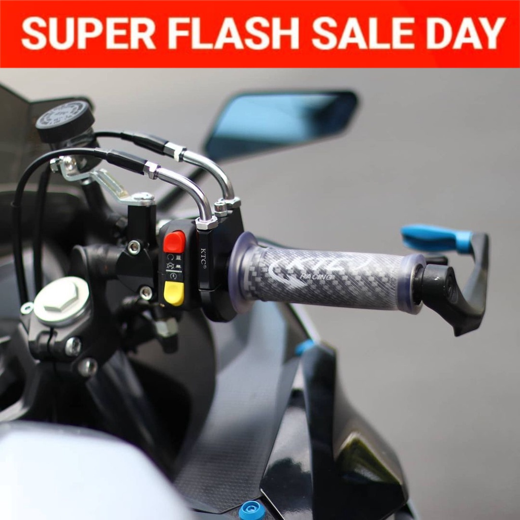 Paket Gas Spontan KTC Kytaco CNC 2 Kabel Gas Saklar cb150 r15vva r15v3 gsx  xmax   lexi nouvo ninja 