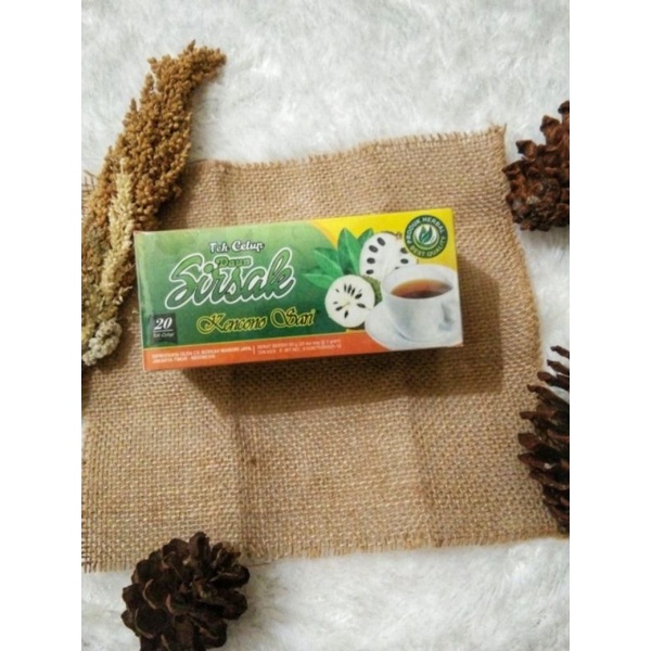 

teh celup daun sirsak kencono sari (60gram)