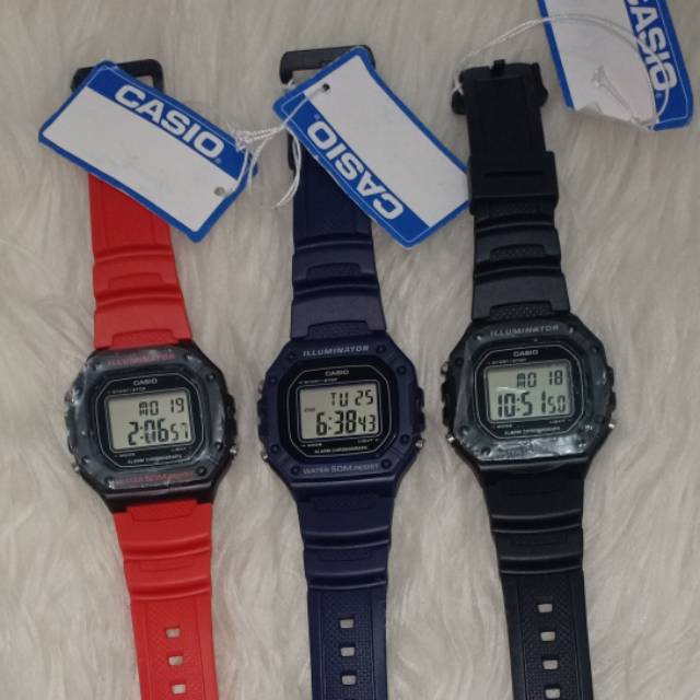 

Casio w 218H