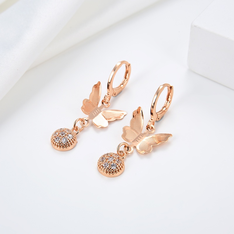 anting titanium wanita emas muda anti karat dewasa tusuk korea asli panjang dan luntur korea style selamanya dewasa 30e