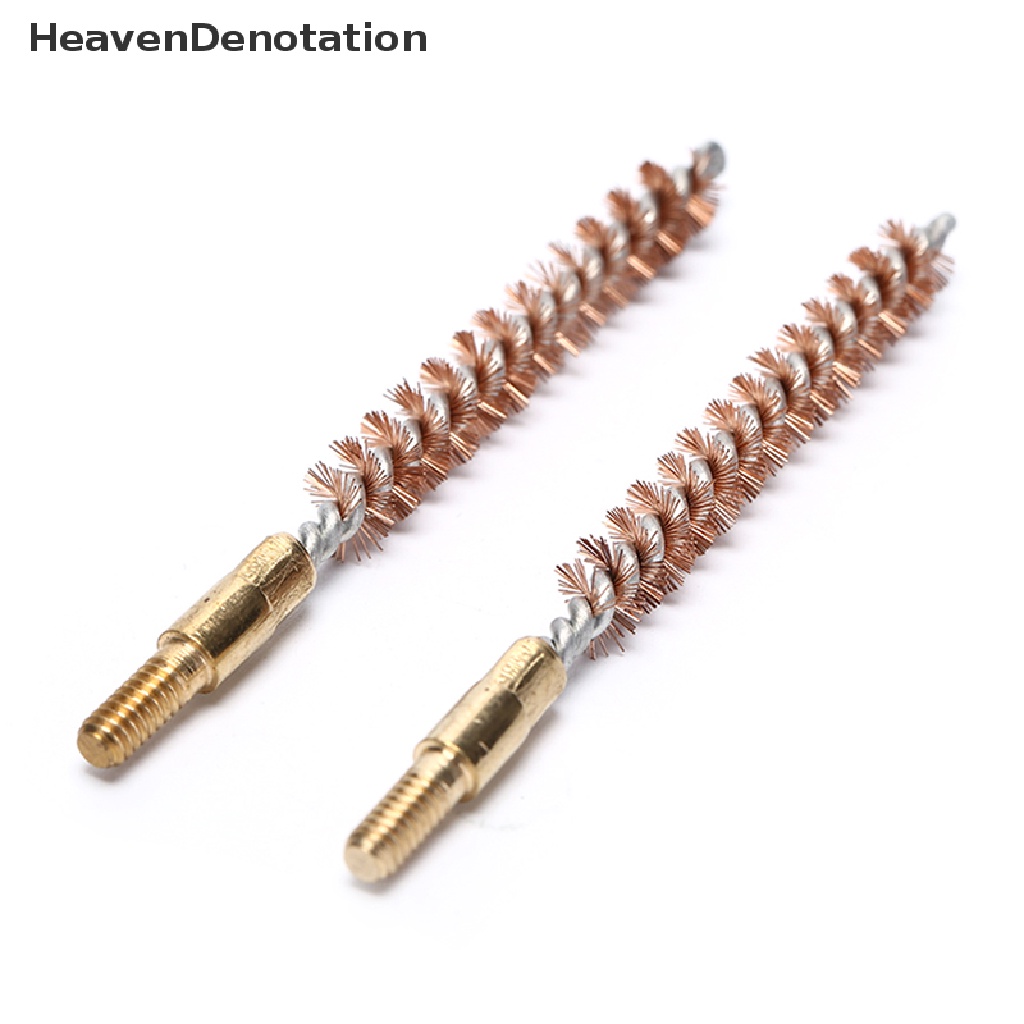 (Heavendenotation) 2pcs Sikat Pembersih Senapan 22.223cal Phosphor Bronze