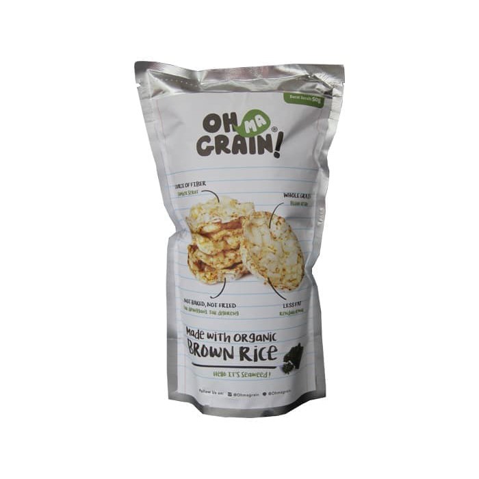 

SALE A TO Z 5186 Oh Ma Grain! Rice Crackers - Seaweed