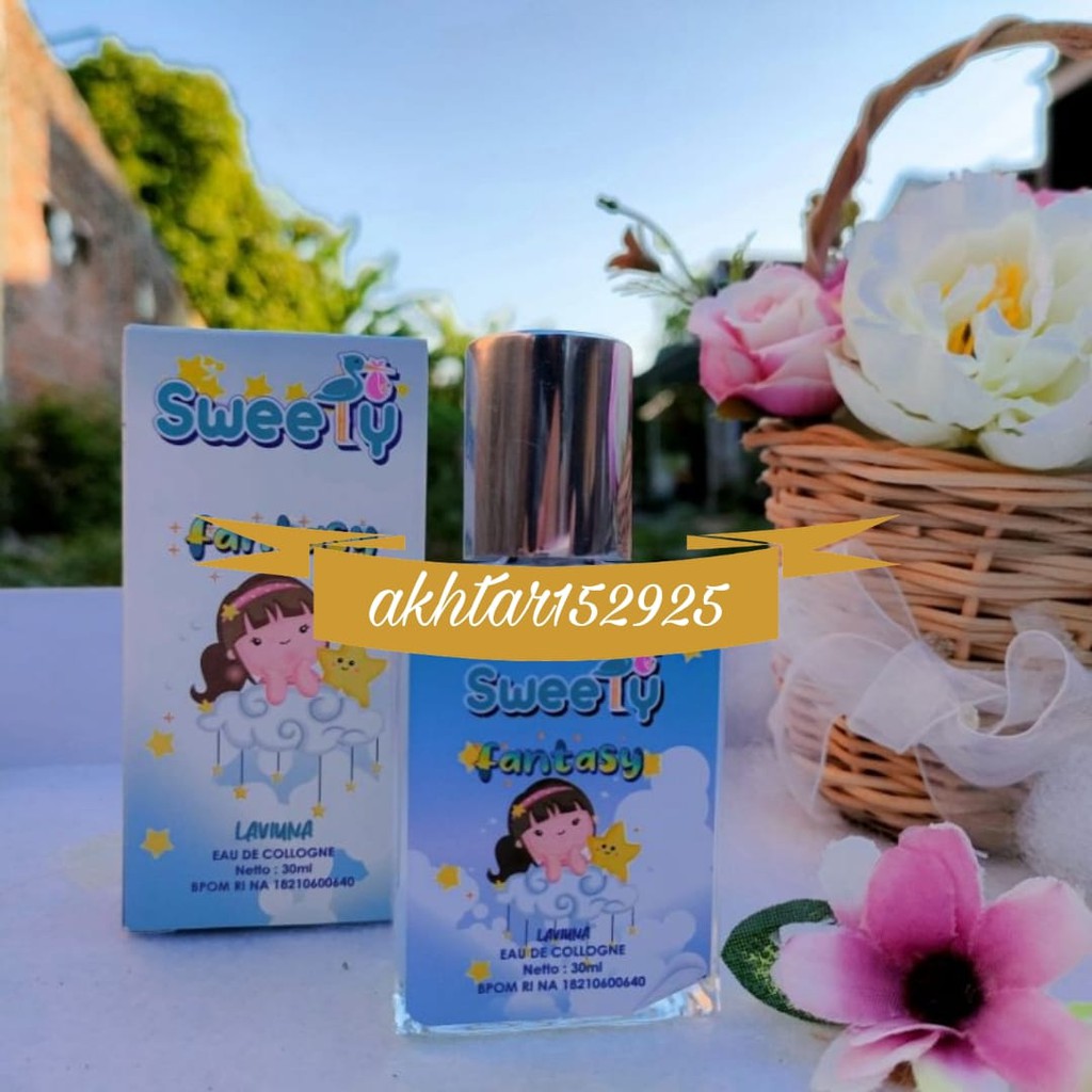 Parfum Sweety New Rilis Parfum wanita Parfum pria Parfum Switsbaby baby 30ml Parfum Zwitsal baby