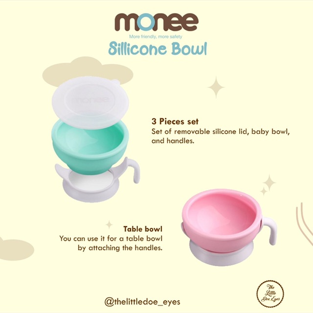 [READY] Monee Silicone Baby Bowl