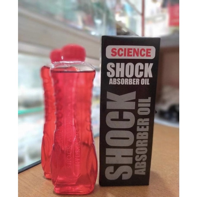 OLI SHOCK DEPAN MOTOR SET 2PCS ORIGINAL ABSORBER OIL RED