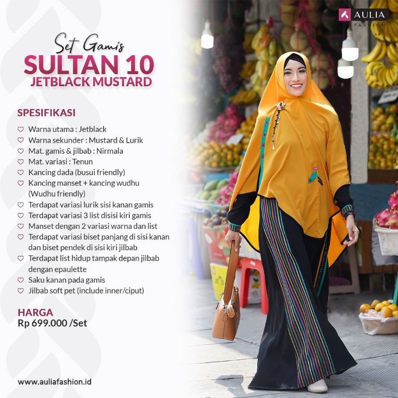 gamis syar'i sultan 10