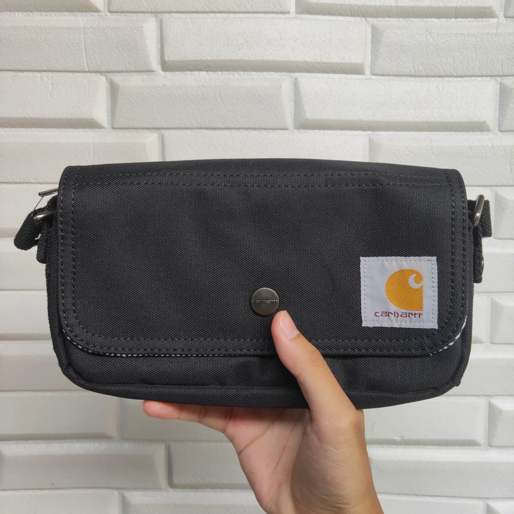 CARHARTT LEGACY POUCH BAG BLACK  | TAS SELEMPANG PRIA WANITA UNISEX