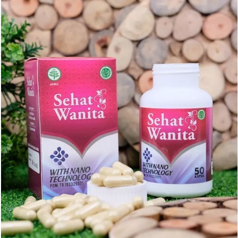 Obat Hormon Estrogen / Testosteron Sehat Wanita Herbal 50 Kapsul BPOM dan Halal MUI 100% Original