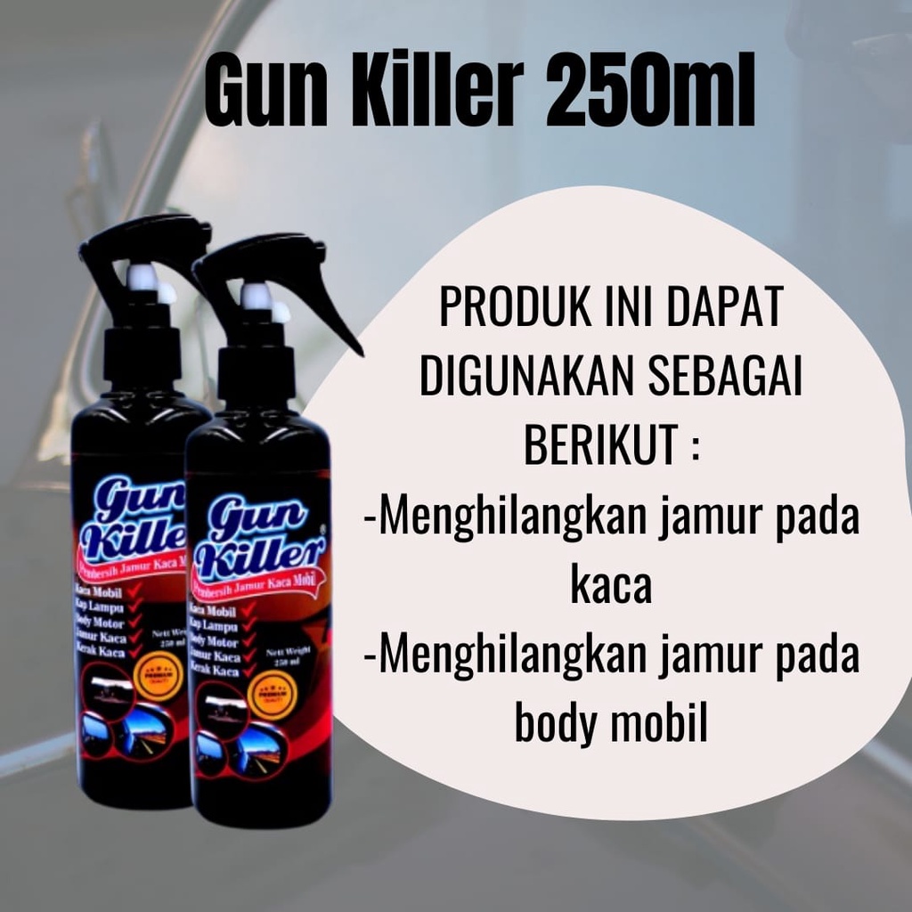 WATERSPOT PEMBERSIH JAMUR KACA MOBIL CAIRAN OBAT PENGHILANG KERAK ANTI JAMUR BODY KACA MOTOR HP GLAS