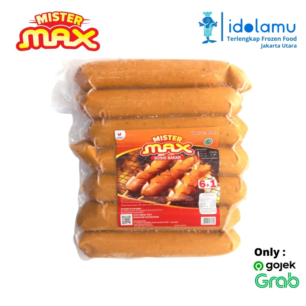 

Sosis Bakar / Sosis Ayam Mister Max isi 7