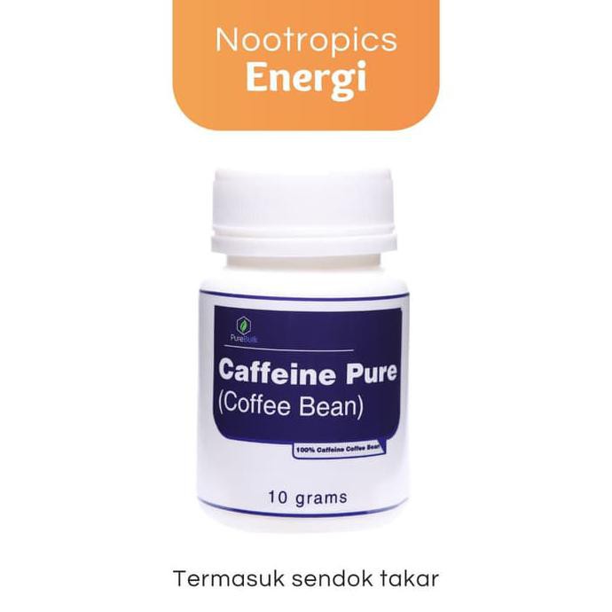 Caffeine Murni 100% Bubuk | Merck | Peningkat Energi Alami