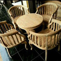 kursi tamu betawi jati (mentahan)