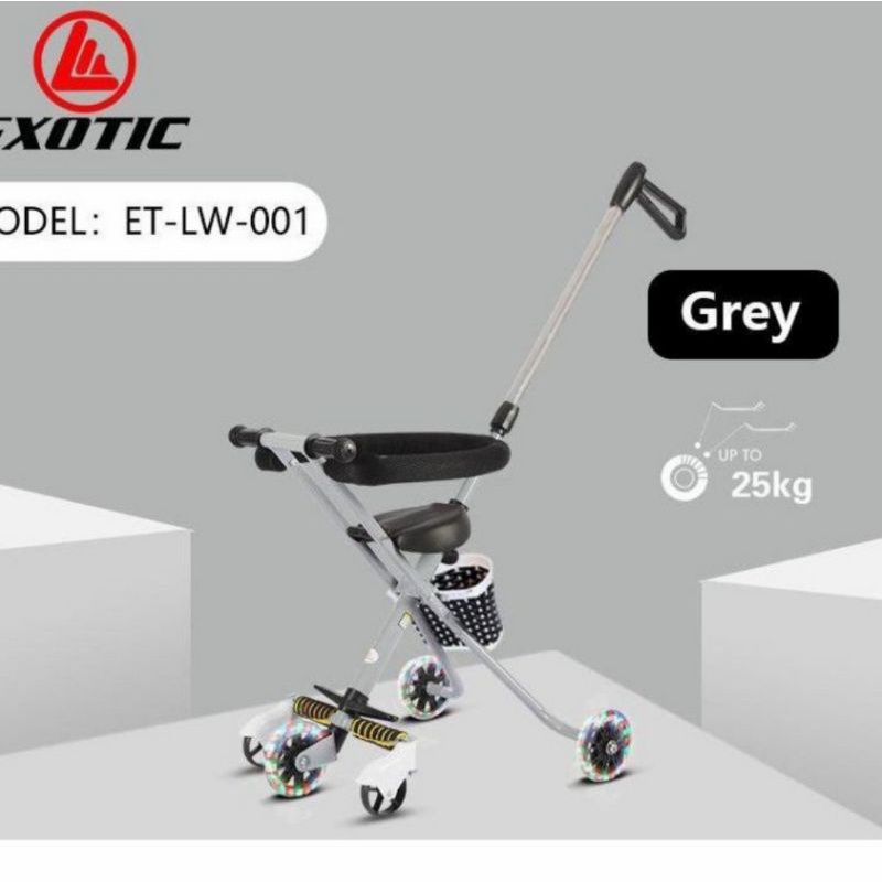 preloved stroller micro trike // stroller exotic // stroller 5 roda