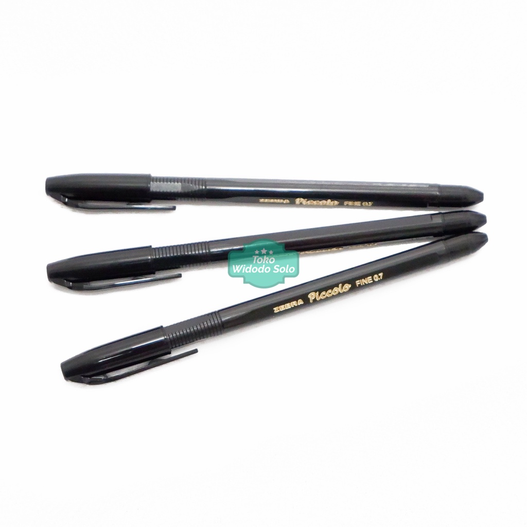 

Pulpen Zebra Piccolo 0,5/0,7mm Hitam Bolpoin Ballpoint Tinta Fine - 1 Buah
