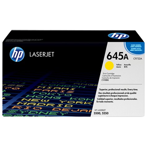 Toner HP 645A Yellow Original C9732A