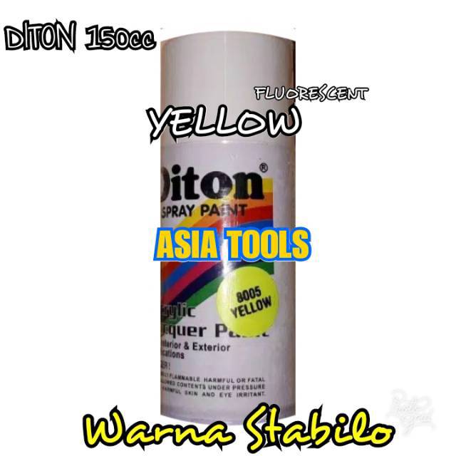 

Cat Semprot DITON 150cc Warna Stabilo YELLOW