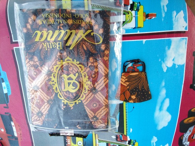 Atasan Batik Pria Lengan Panjang Kenongo Hem Padi Pekalongan M L Xl