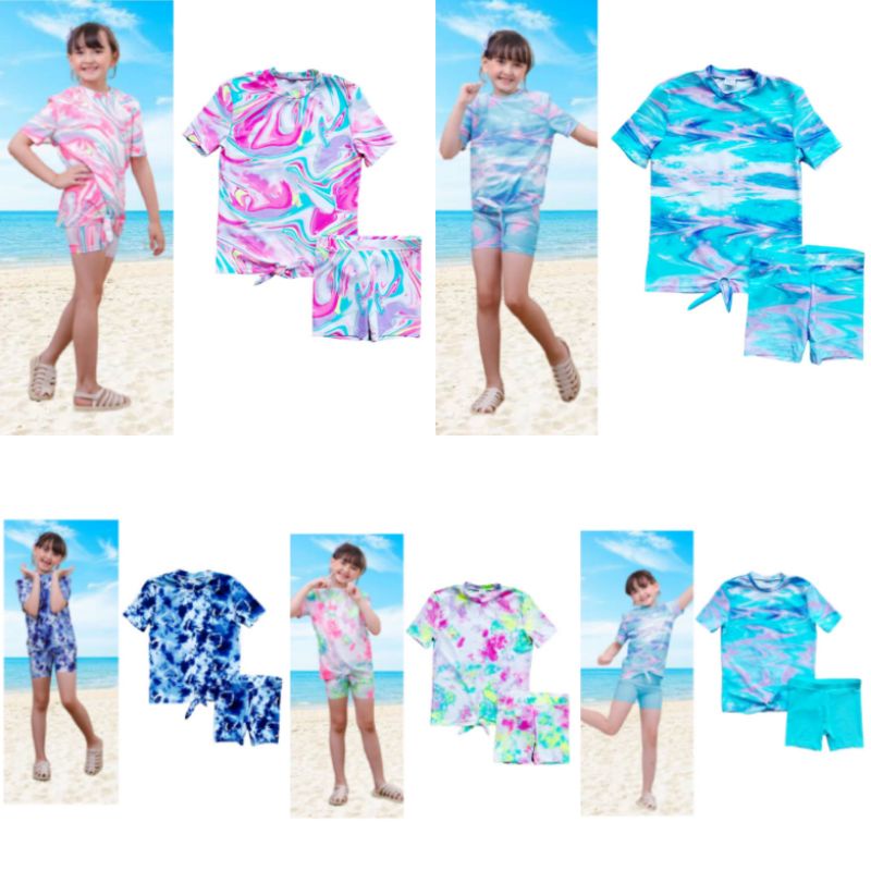 Baju Renang Anak Perempuan Berkualitas Awet Korea Style Premium Swimming Suit Kids Karakter Terbaru 