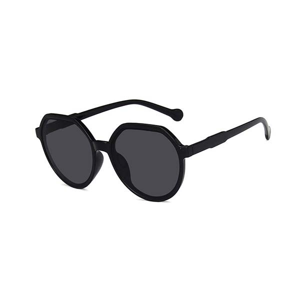 kacamata fashion simpel simple round frame sunglasses jgl172(4B4)